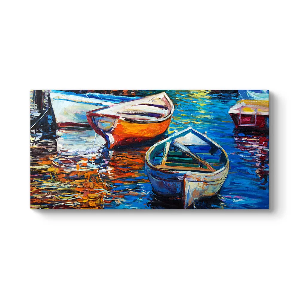 Tekneler Yağlı Boya Tablo - Model 5